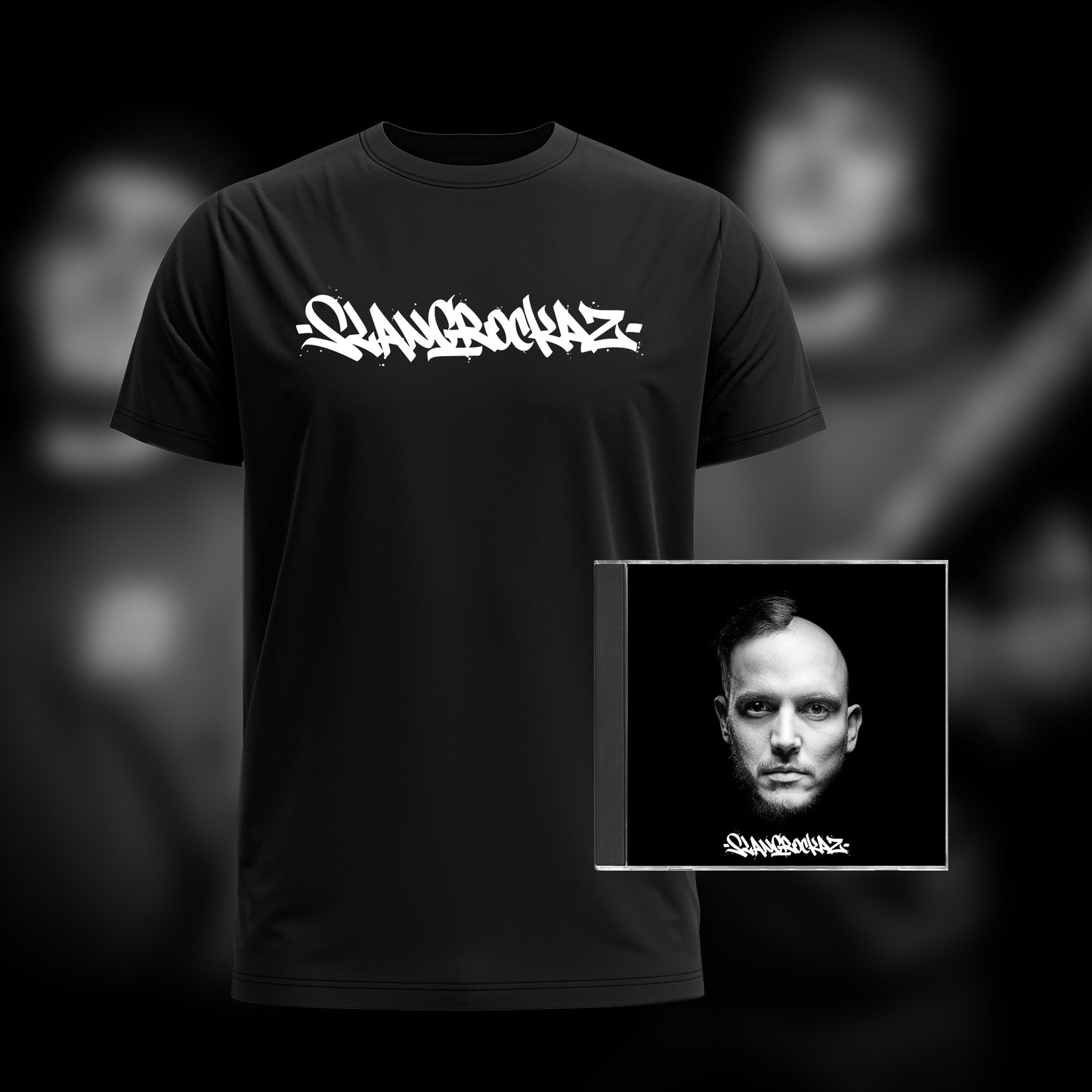 "Slangrockaz" Bundle (CD & Shirt), KomA & Bobby Brookz